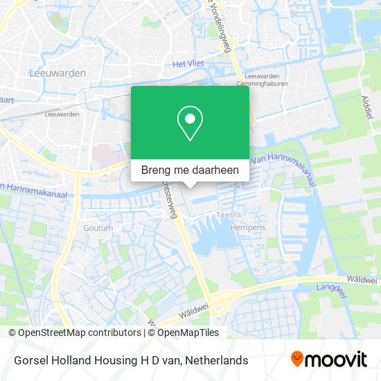 Gorsel Holland Housing H D van kaart