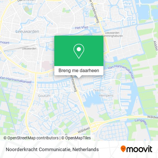Noorderkracht Communicatie kaart
