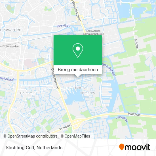 Stichting Cult kaart