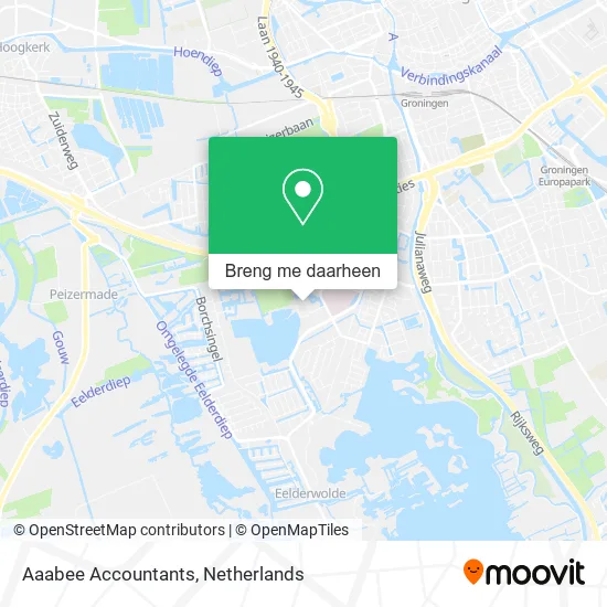 Aaabee Accountants kaart