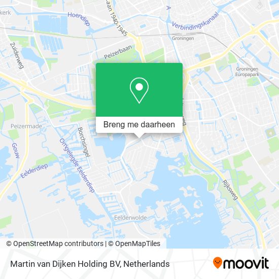 Martin van Dijken Holding BV kaart