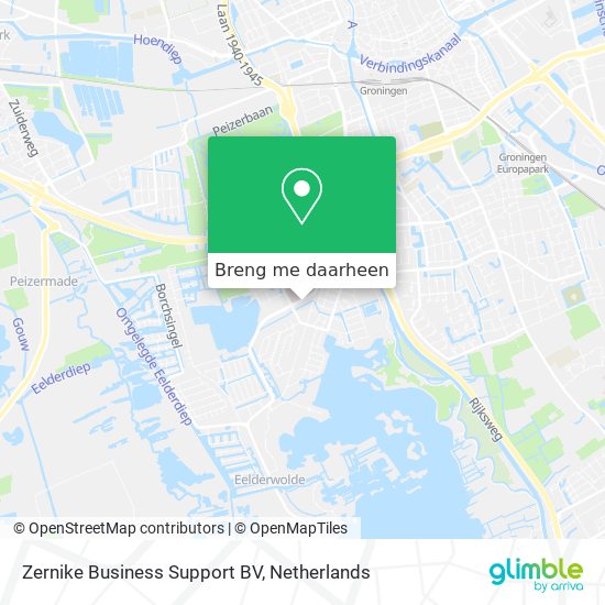 Zernike Business Support BV kaart