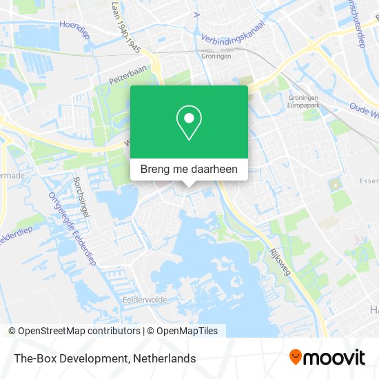 The-Box Development kaart
