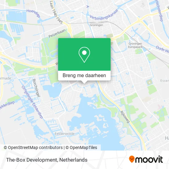 The-Box Development kaart