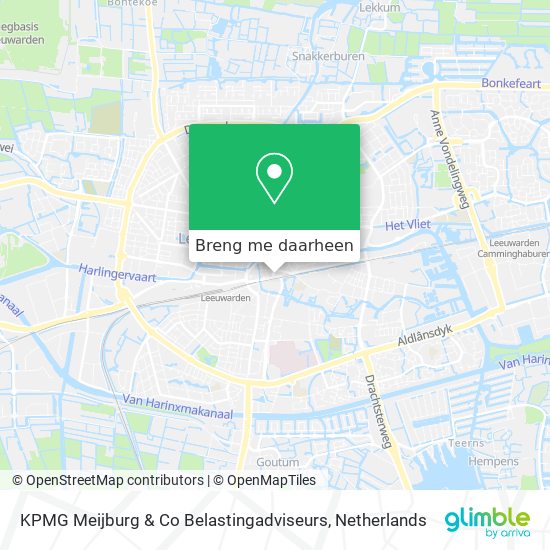 KPMG Meijburg & Co Belastingadviseurs kaart