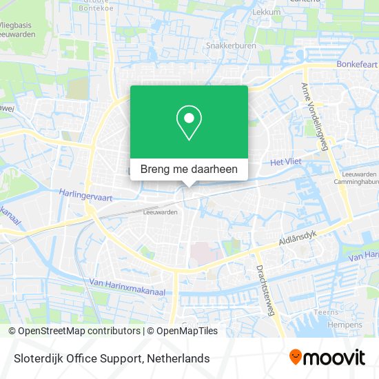 Sloterdijk Office Support kaart