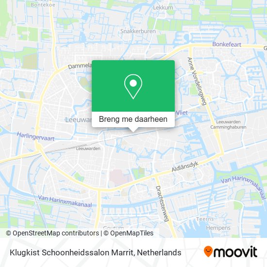 Klugkist Schoonheidssalon Marrit kaart