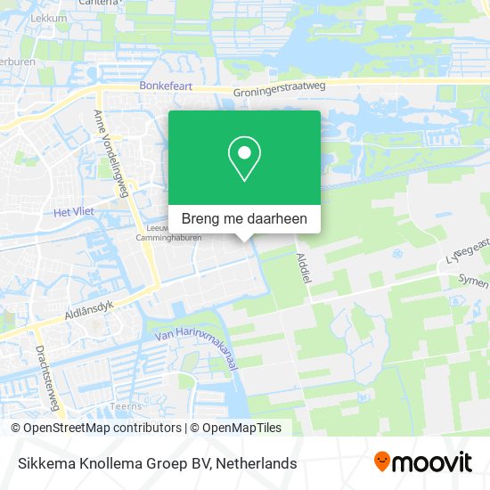 Sikkema Knollema Groep BV kaart