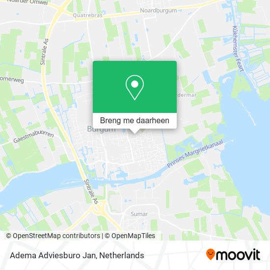Adema Adviesburo Jan kaart