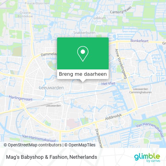 Mag's Babyshop & Fashion kaart