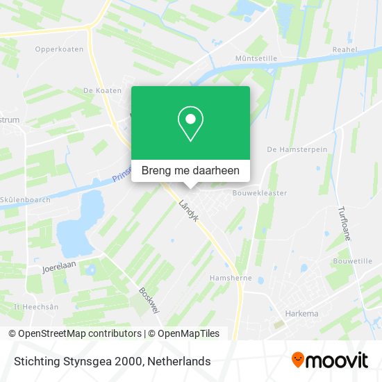 Stichting Stynsgea 2000 kaart