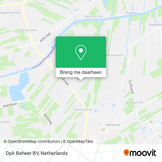 Dpk Beheer BV kaart