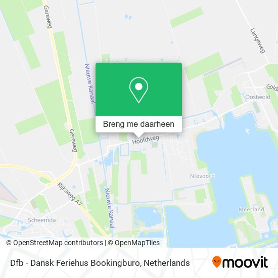 Dfb - Dansk Feriehus Bookingburo kaart