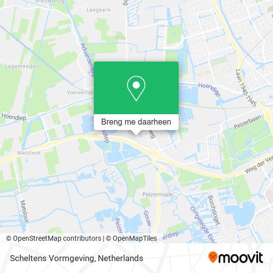Scheltens Vormgeving kaart