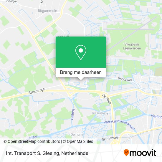 Int. Transport S. Giesing kaart