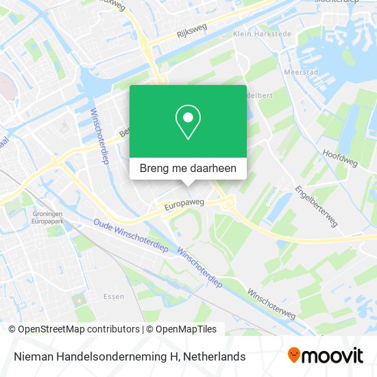Nieman Handelsonderneming H kaart