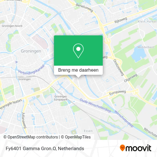 Fy6401 Gamma Gron.O kaart