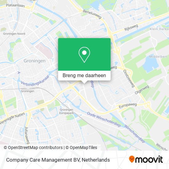 Company Care Management BV kaart