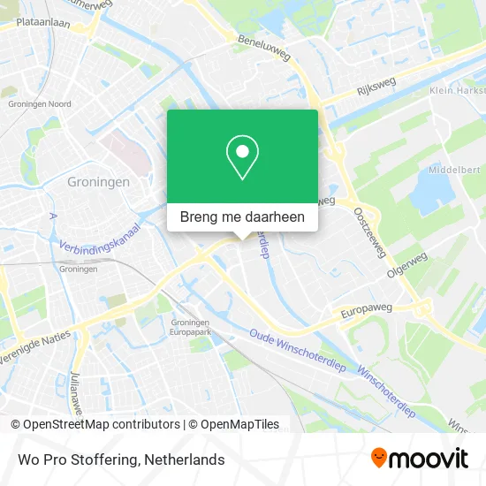 Wo Pro Stoffering kaart