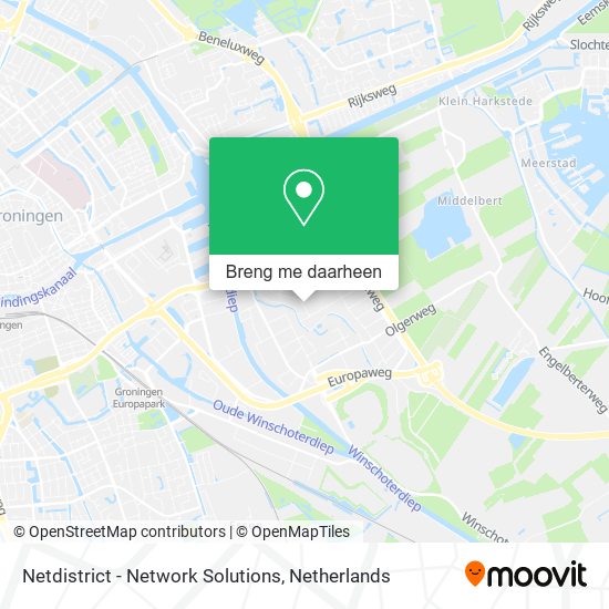 Netdistrict - Network Solutions kaart