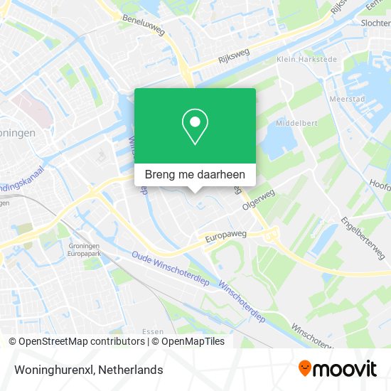 Woninghurenxl kaart