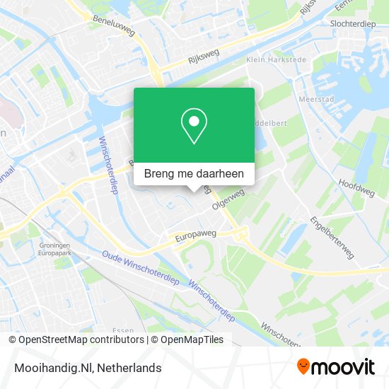 Mooihandig.Nl kaart