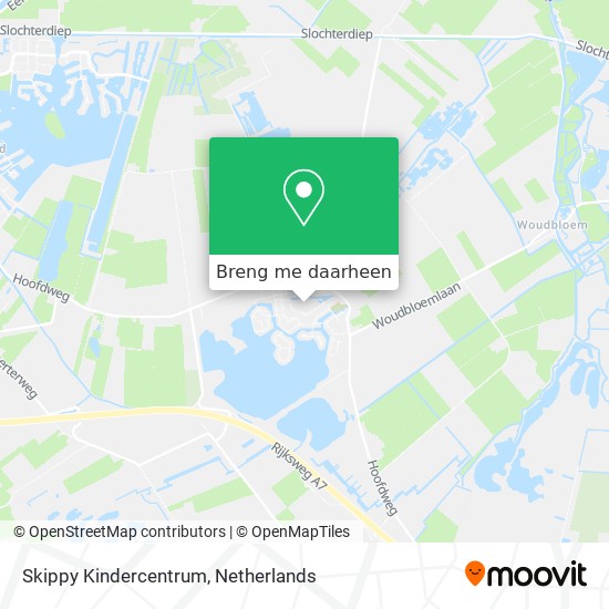 Skippy Kindercentrum kaart