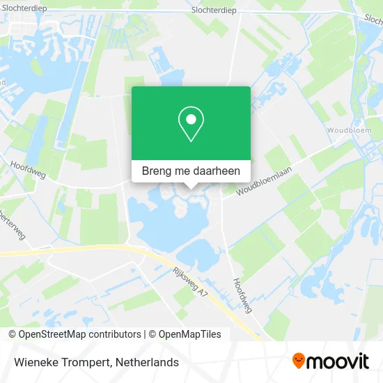 Wieneke Trompert kaart