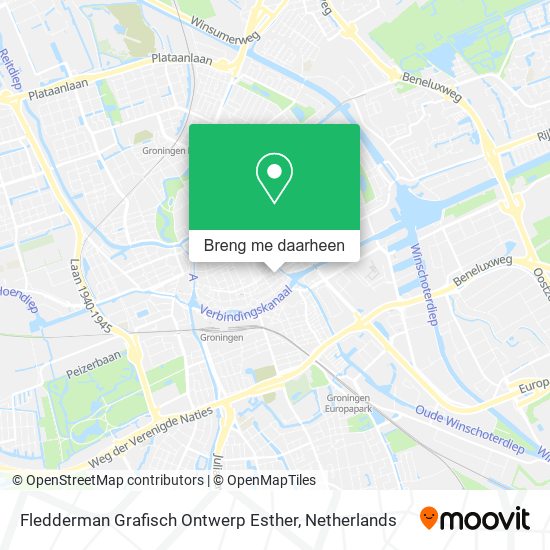 Fledderman Grafisch Ontwerp Esther kaart