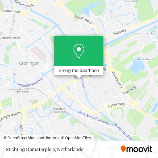 Stichting Damsterplein kaart