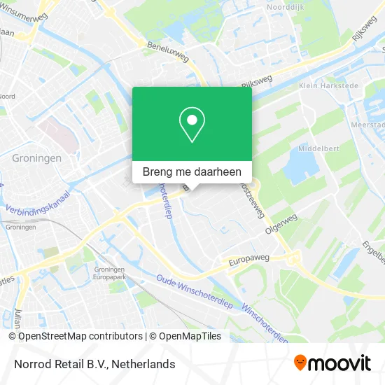 Norrod Retail B.V. kaart