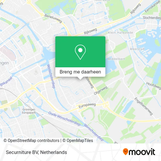 Securniture BV kaart