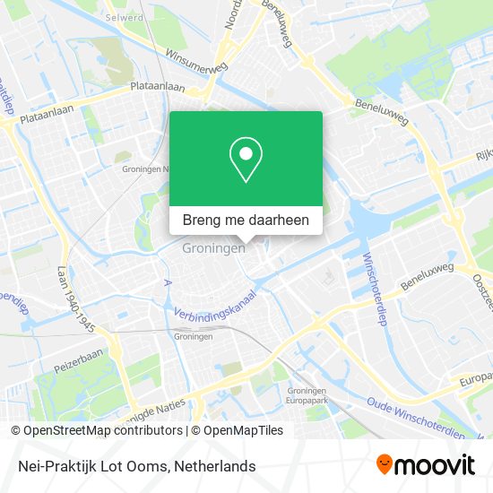 Nei-Praktijk Lot Ooms kaart