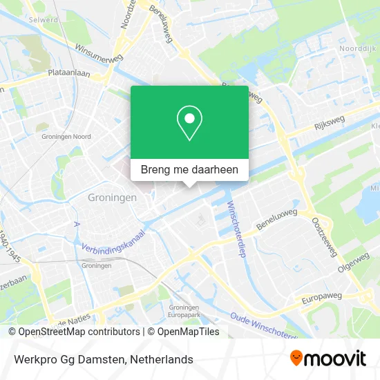 Werkpro Gg Damsten kaart