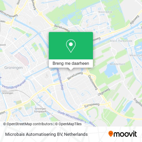 Microbais Automatisering BV kaart