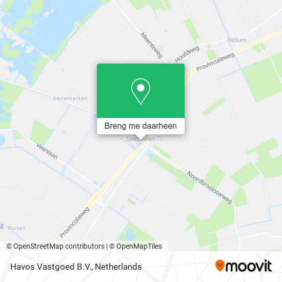 Havos Vastgoed B.V. kaart