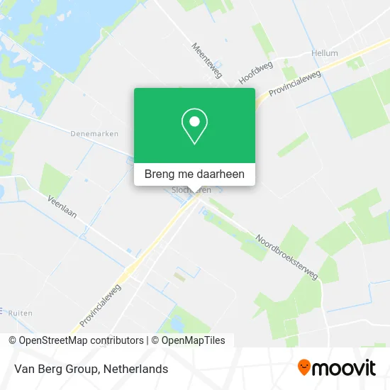Van Berg Group kaart