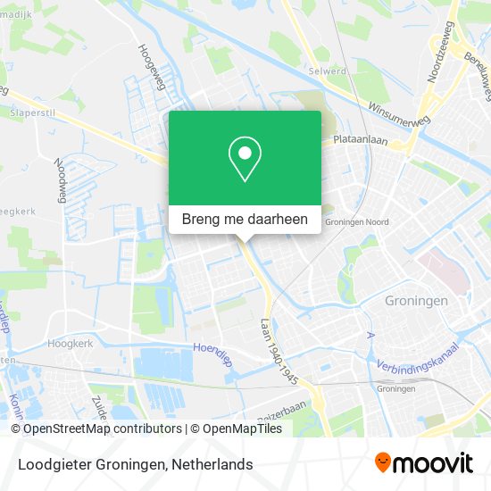 Loodgieter Groningen kaart