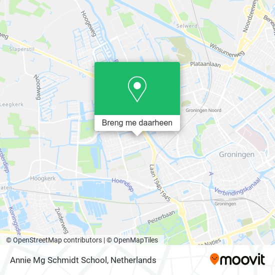 Annie Mg Schmidt School kaart