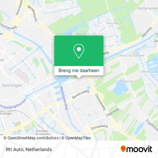 Rtt Auto kaart