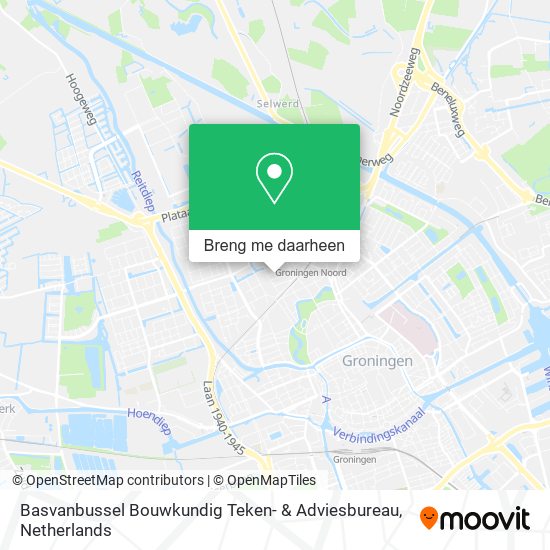 Basvanbussel Bouwkundig Teken- & Adviesbureau kaart