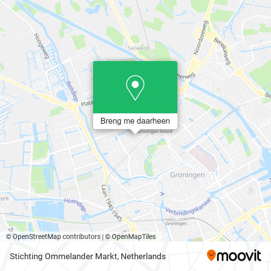 Stichting Ommelander Markt kaart