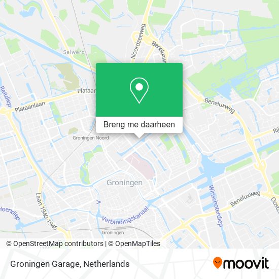 Groningen Garage kaart