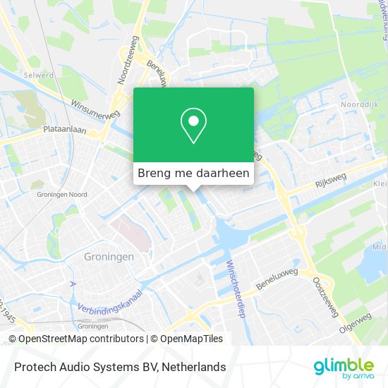 Protech Audio Systems BV kaart