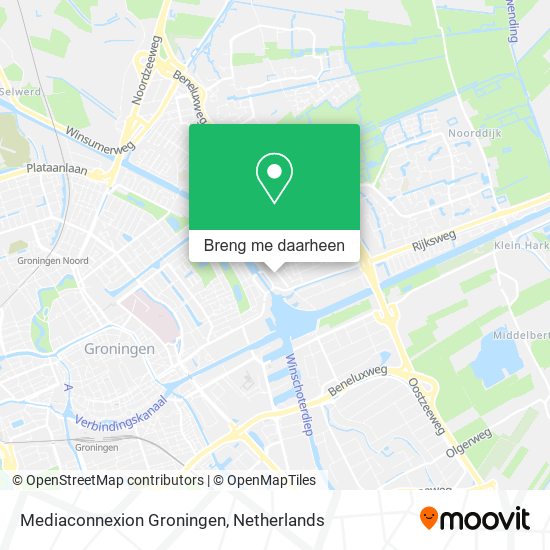 Mediaconnexion Groningen kaart