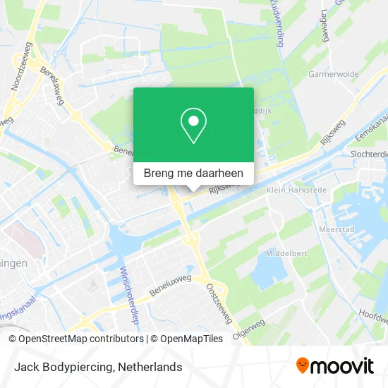 Jack Bodypiercing kaart