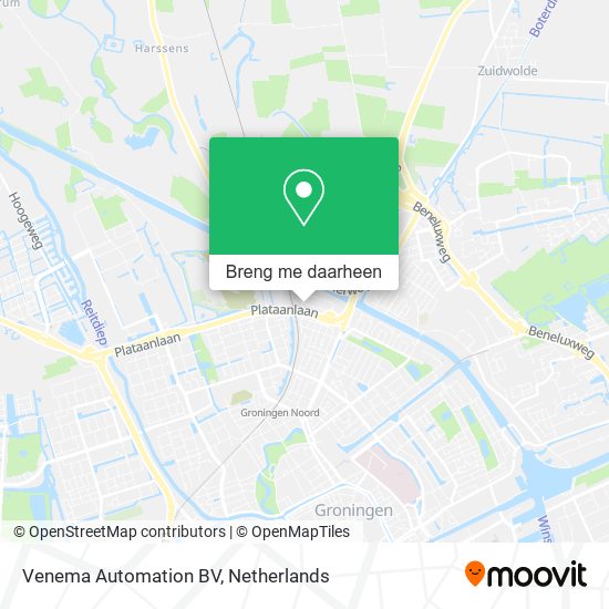 Venema Automation BV kaart