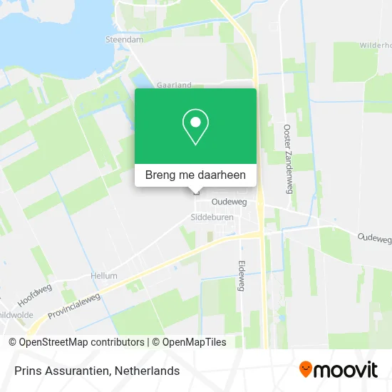 Prins Assurantien kaart