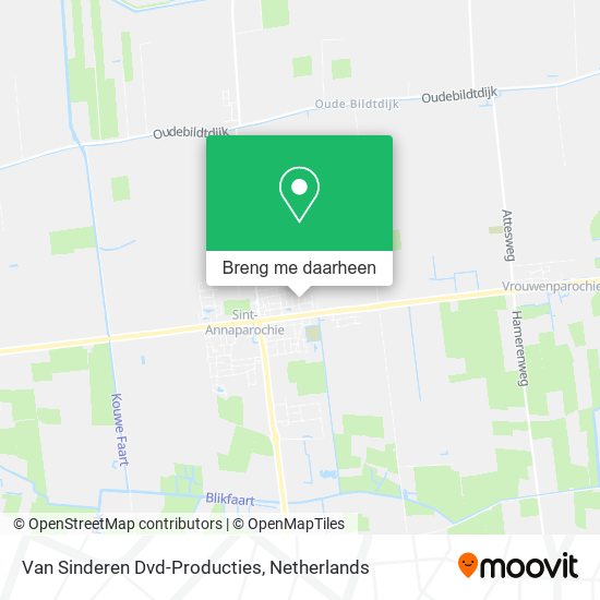 Van Sinderen Dvd-Producties kaart