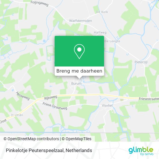 Pinkelotje Peuterspeelzaal kaart